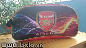 Túi đựng đồ bóng đá Arsenal 3D cao cấp